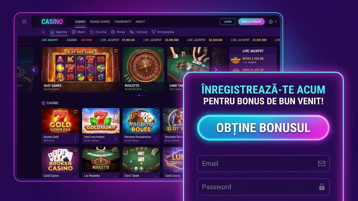 Înregistrare cu bonus